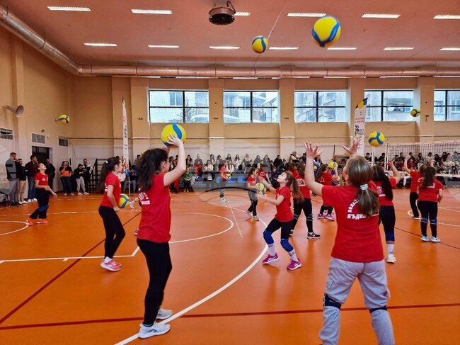 Видин - „С волейбол на училище" - открита тренировка