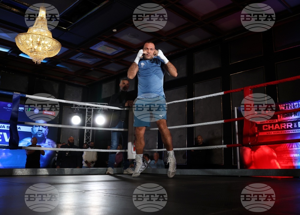 Бокс  - открита тренировка - Кубрат Пулев