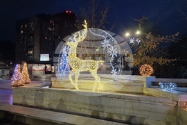 Свищов - коледна елха - запалване на светлините