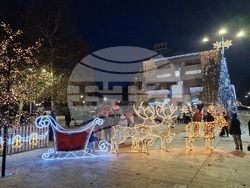 Свищов - коледна елха - запалване на светлините