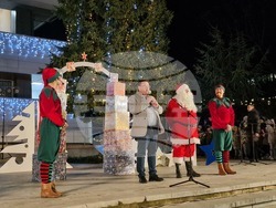 Свищов - коледна елха - запалване на светлините