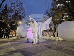 Стара Загора - коледна елха - светлини