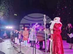 Стара Загора - коледна елха - светлини