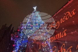 Стара Загора - коледна елха - светлини