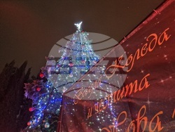 Стара Загора - коледна елха - светлини