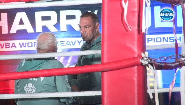 Кубрат Пулев и Махмуд Чар проведоха открита тренировка преди мача за регулярната световна титла в тежка категория на WBA