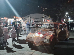 Разград - коледна елха - светлини