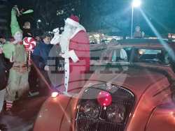 Разград - коледна елха - светлини