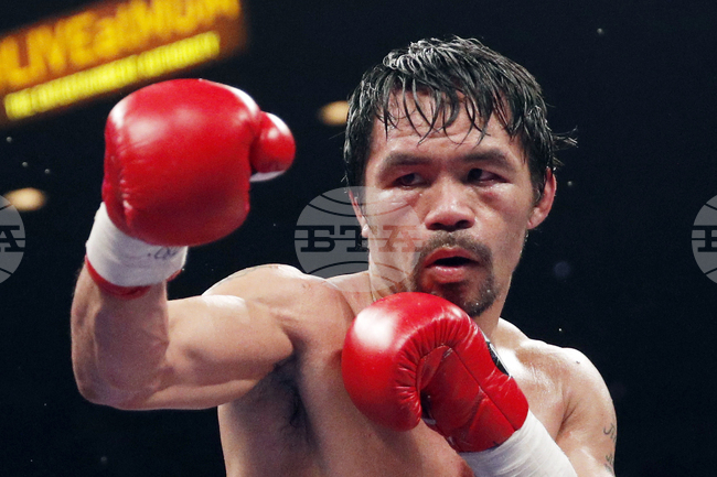 Боксьорът Мани Пакиао заяви, че политиката е затворена глава за него