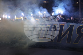 Пловдив - футбол - Ботев (Пловдив) - фенове - протест