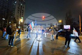 Метростанция „Жолио Кюри” - протест