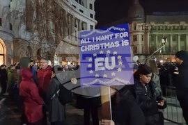Румъния -  протест
