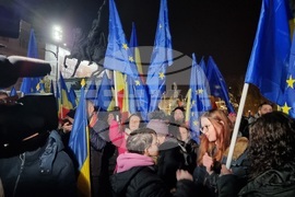 Румъния -  протест