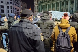 Румъния -  протест