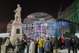 Румъния -  протест
