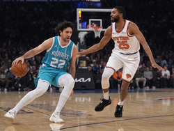 Hornets Knicks Basketball
