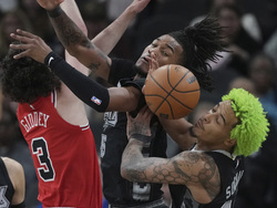 Bulls Spurs Basketball