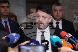 Народно събрание - кулоари - Атанас Зафиров - брифинг