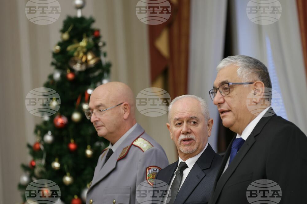 President Rumen Radev Honours Bulgarian Generals and Admirals with Top State Awards for Outstanding Service