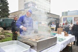 Бургас - Никулден - риба и ребен курбан