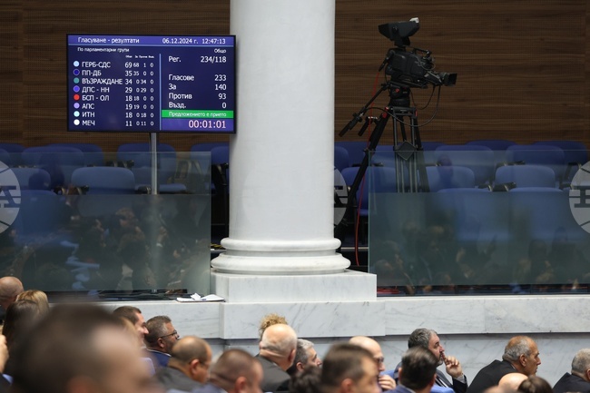 Наталия Киселова е избрана за председател на 51-вото Народно събрание