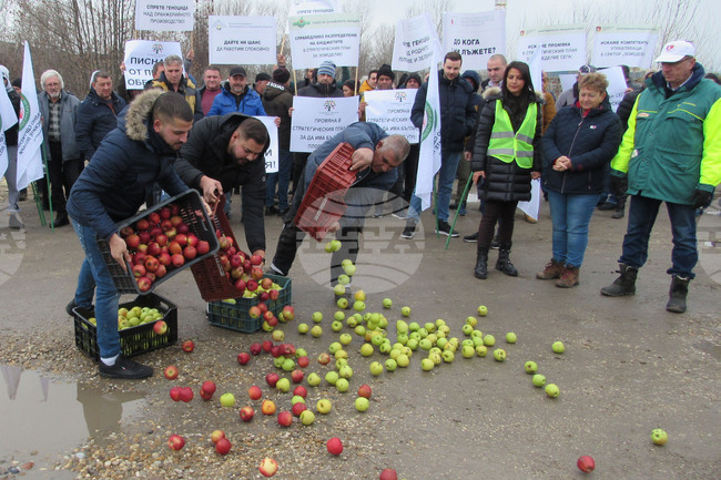 Русе - протест