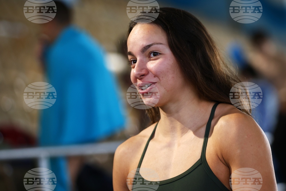 Плуване - открита тренировка - Теа Николова