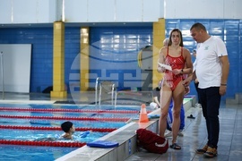 Плуване - открита тренировка - Диана Петкова - Кристиян Минковски