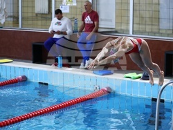 Плуване - открита тренировка - Габриела Георгиева