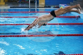 Плуване - открита тренировка - Петър Мицин