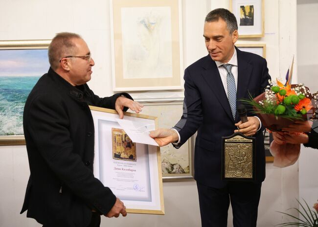 Бургас - Художник на годината - награждаване