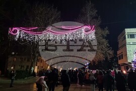 Тервел - коледни светлини