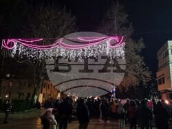 Тервел - коледни светлини