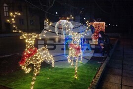 Тервел - коледни светлини