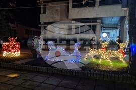 Тервел - коледни светлини