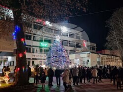 Тервел - коледни светлини