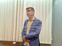 Откриване на изложбата „Чака ме светът“ в къща музей „Никола Вапцаров“ в София. На снимката: Атанас Капралов. Снимка: Ваня Сухарова/БТА