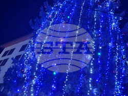 Трън - коледна елха - запалване