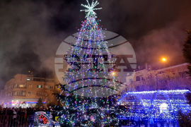 Сливен - коледна елха