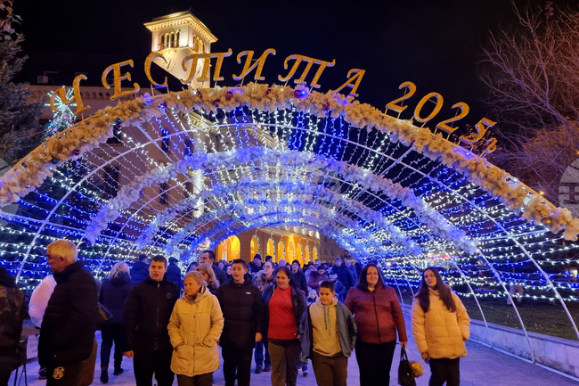 Сливен - коледна елха