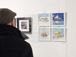 Ямбол - коледна изложба - откриване