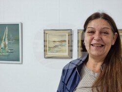 Ямбол - коледна изложба - откриване