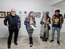 Ямбол - коледна изложба - откриване