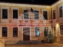 Добрич - празнични светлини