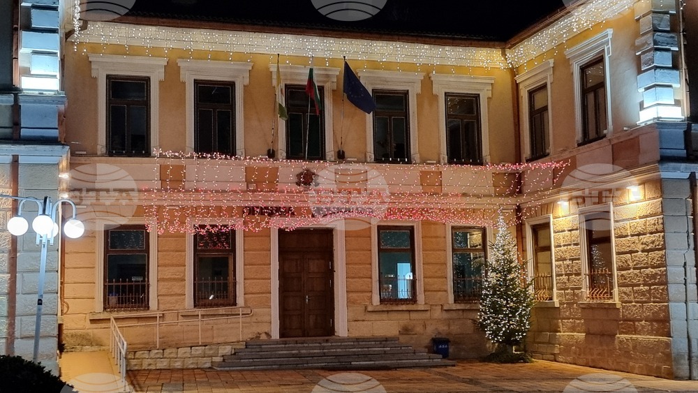 Добрич - празнични светлини