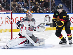 Blue Jackets Canucks Hockey