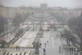 София - сняг - зима - ежедневие