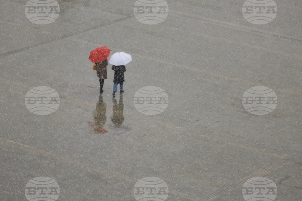 София - сняг - зима - ежедневие