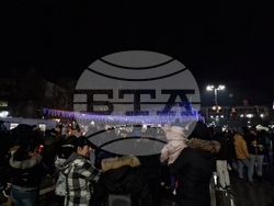 Самоков - коледен фестивал - запалване на светлините на елхата