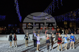 Самоков - коледен фестивал - запалване на светлините на елхата